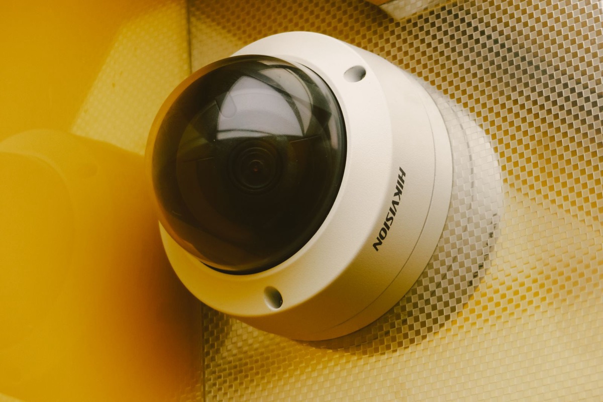 Dome security camera